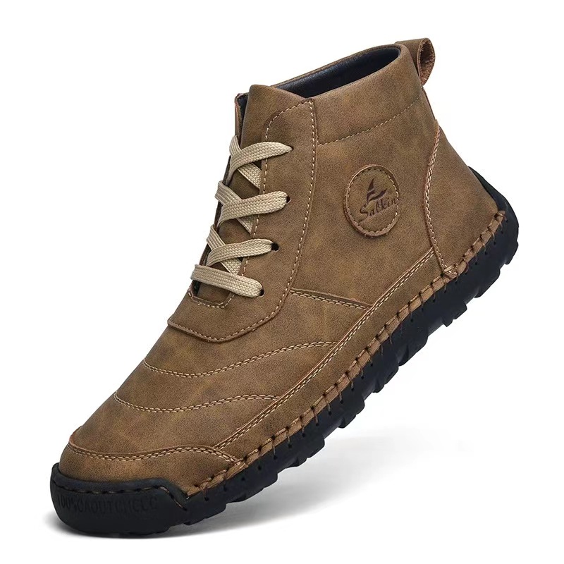 ⏰ 50% off - 2025 Newest Men's Orthopedic Leather Hiking Shoes