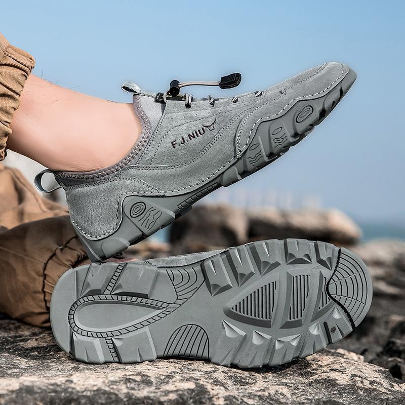 🔥50% OFF🔥Casual leather arch support non-slip wear-resistant Hiking Shoes