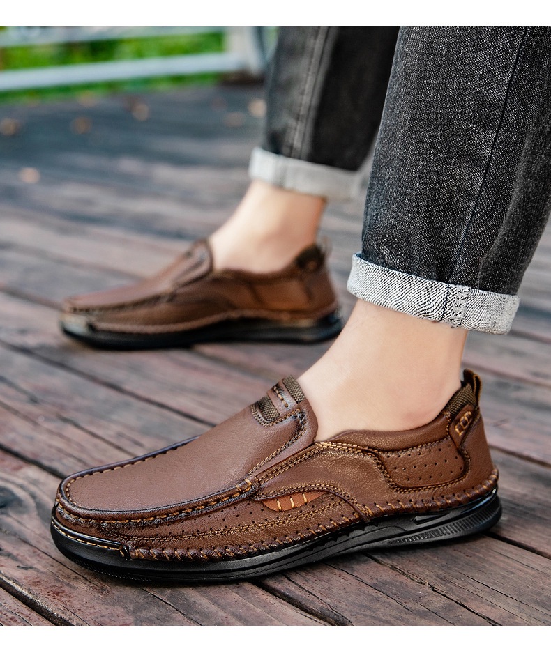 ⏰ Last day! 60% off 🔥 - Men's arch support, soft-soled slip-on shoes