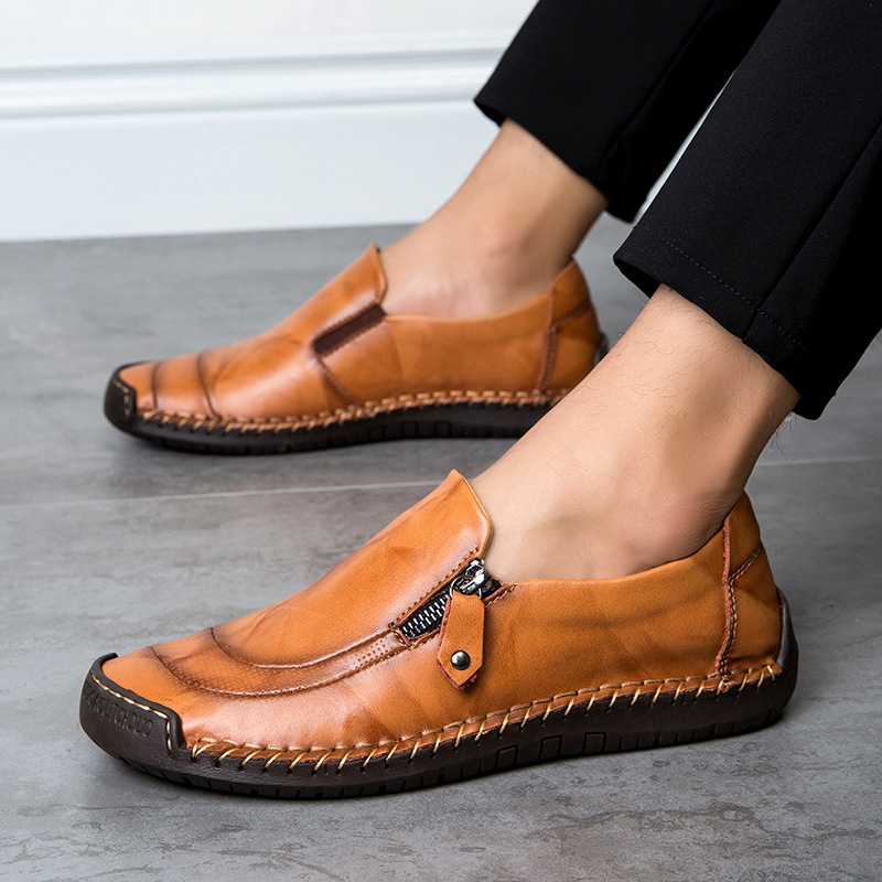 🔥50% OFF Wide toe box loafers Casual leather arch support