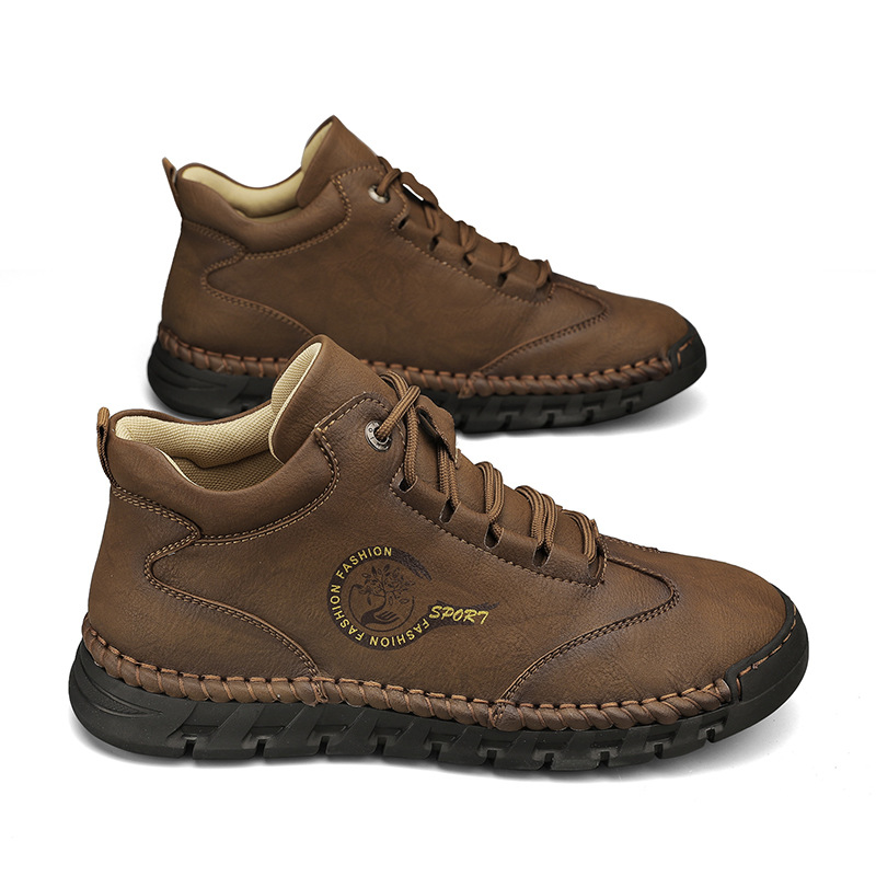 ⏰Limited Time Sale 70% OFF-Men's new handmade genuine leather orthopedic shoes with arch support