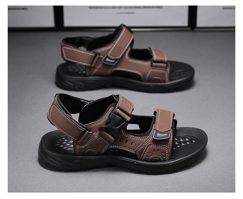 Men's summer casual sandals orthotic shoes