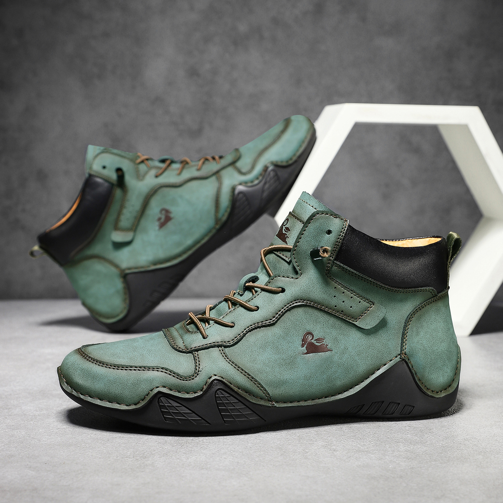 ⏰ 50% off - 2025 Newest Men's Orthopedic Leather Hiking Shoes