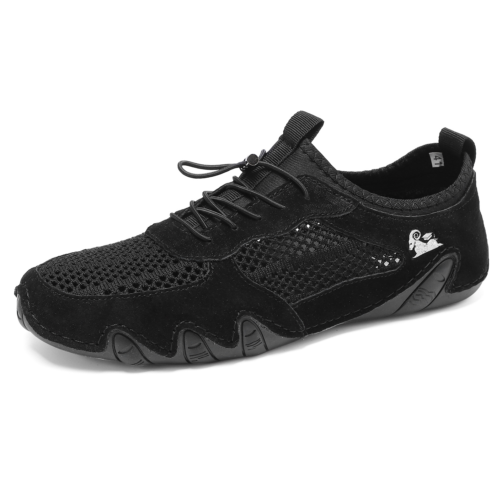 🔥On This Week Sale OFF 70%—Men'S Casual Sports Shoes Large Size Sewn Genuine Leather Mesh Shoes Octopus Men'S Shoes