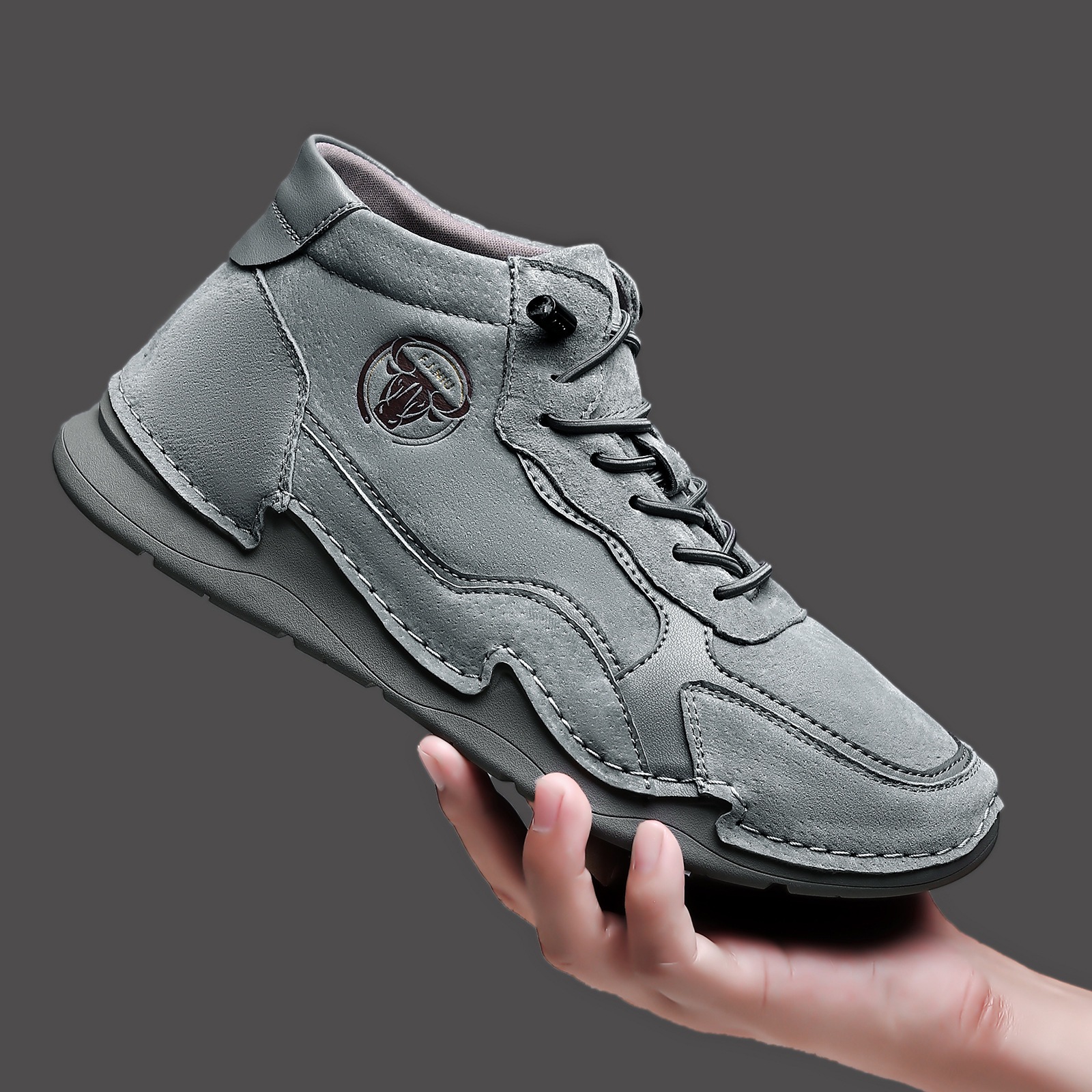 ⏰ 60% off - Newest Men's Orthopedic Leather Hiking Shoes