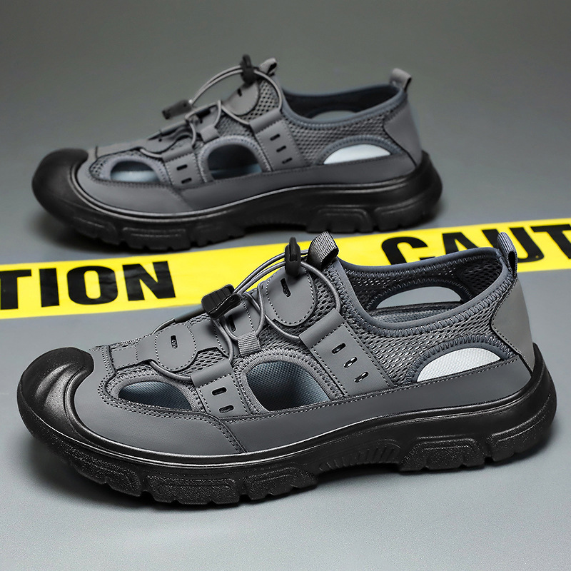2025 new men's summer casual sandals corrective shoes