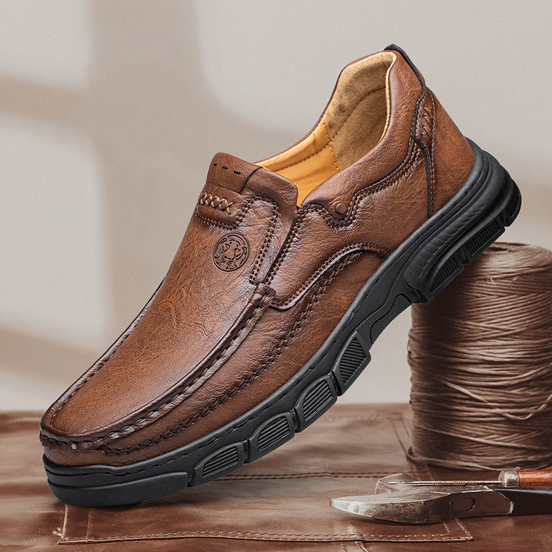 ⏱️50% off - 2025 Newest Men's Orthopedic Leather Loafers