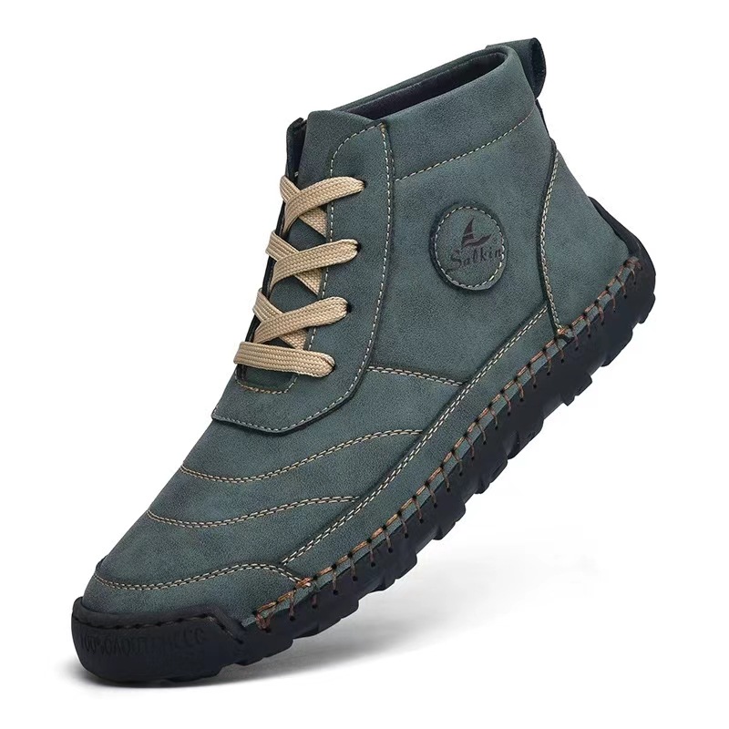 ⏰ 50% off - 2025 Newest Men's Orthopedic Leather Hiking Shoes