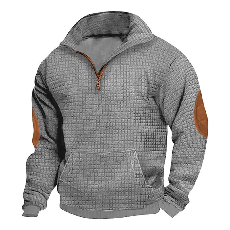 Today 60%off Men's Long Sleeve Cashmere Sports Sweater