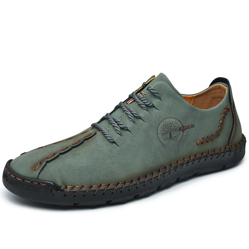 ⏰Final Day 70% OFF🔥Casual leather arch support non-slip wear-resistant high-top loafers