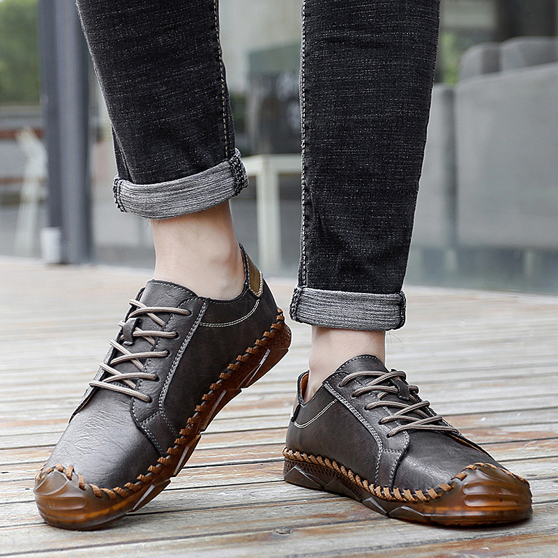 ⏱️ This Week 50% off -Newest Men's Orthopedic Leather Loafers