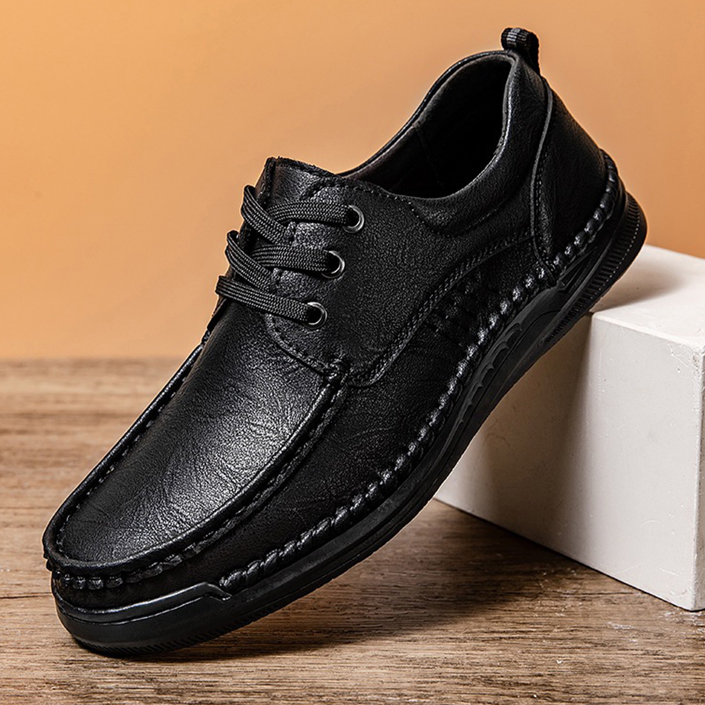 🔥Last day for 50% off!🔥 Men's comfortable, non-slip, corrective soft-soled leather shoes