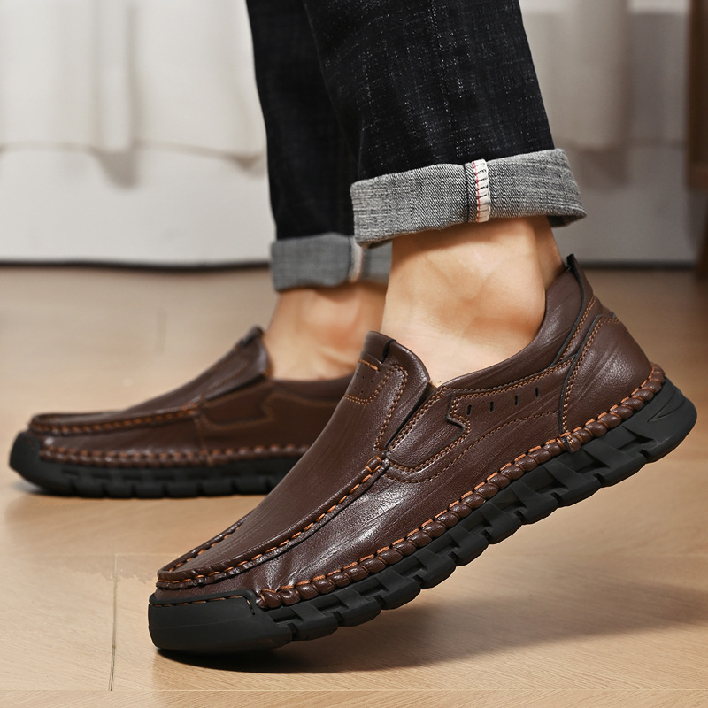 ⏱️ This Week 60% off -Newest Men's Orthopedic Leather Loafers