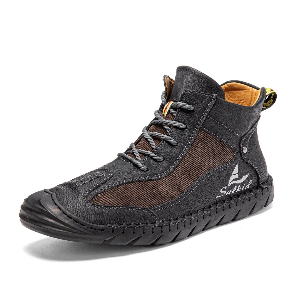 ⏰ 50% off - 2025 Newest Men's Orthopedic Leather Hiking Shoes