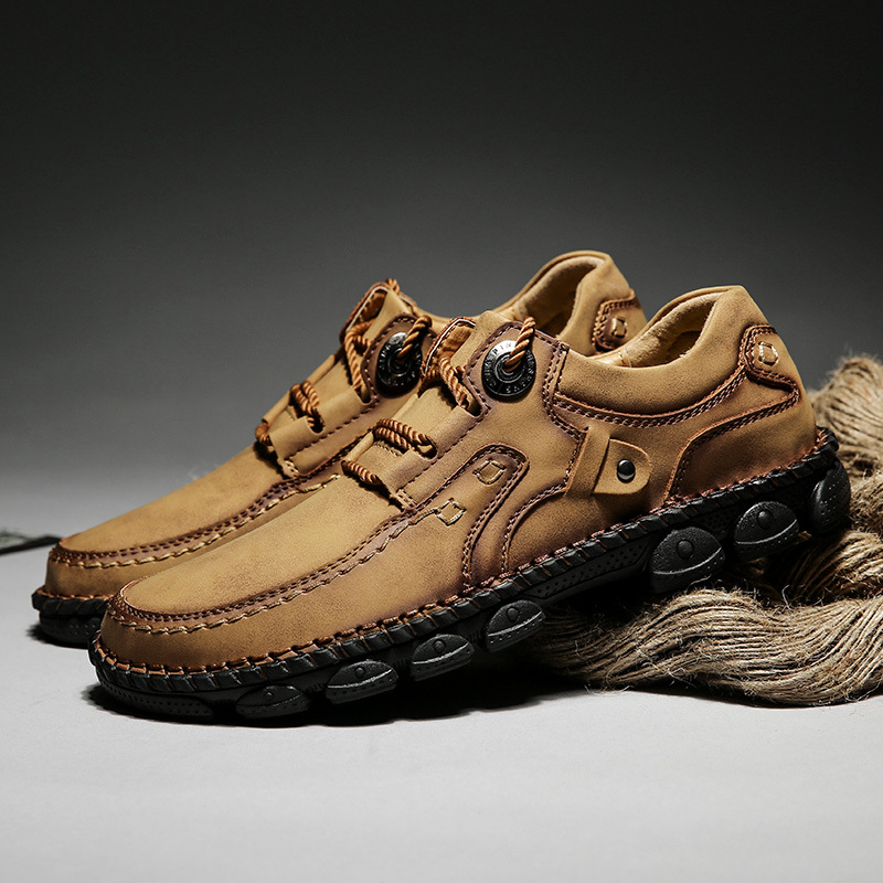 ⏰ 50% off - 2025 Newest Men's Orthopedic Leather Hiking Shoes