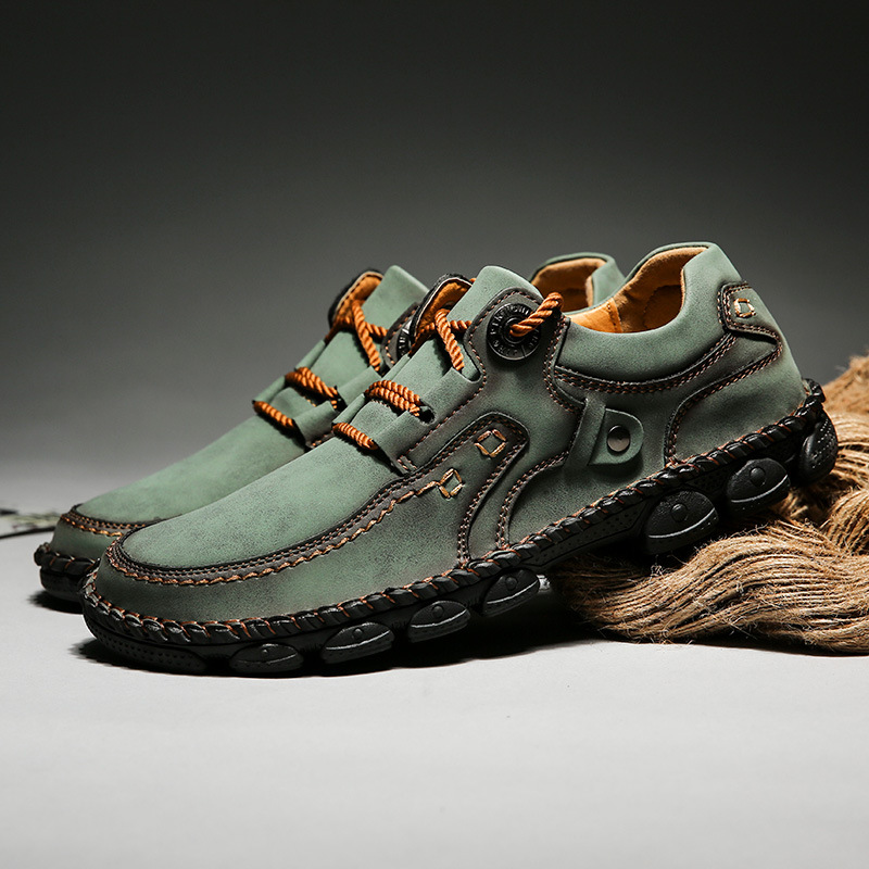 ⏰ 50% off - 2025 Newest Men's Orthopedic Leather Hiking Shoes