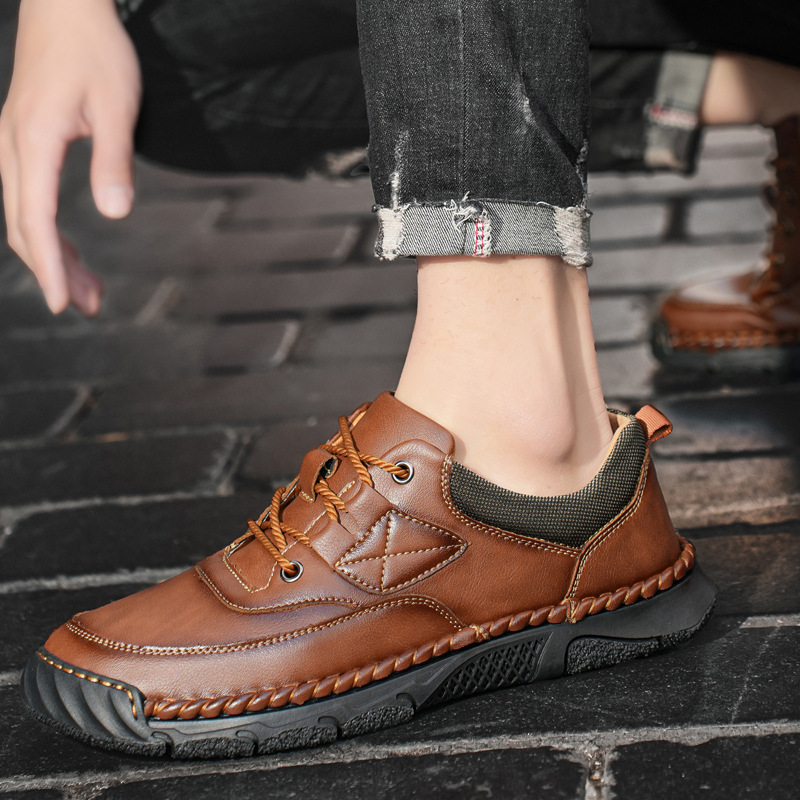 🔥60% OFF🔥Casual leather arch support non-slip wear-resistant Hiking Shoes