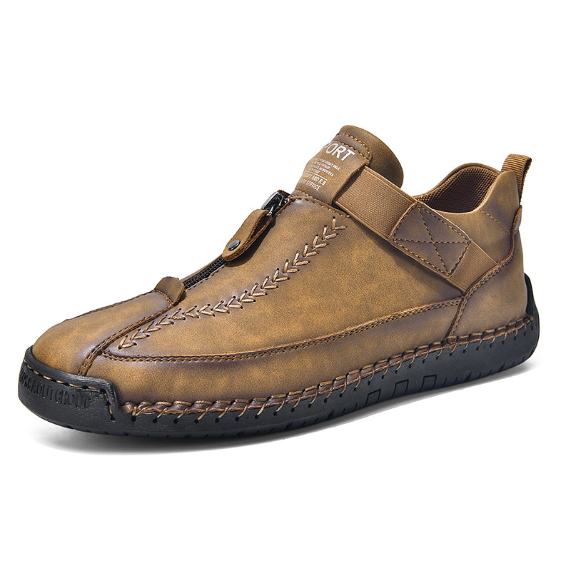 50% off - 2025 Newest Men's Orthopedic Leather Hiking Shoes