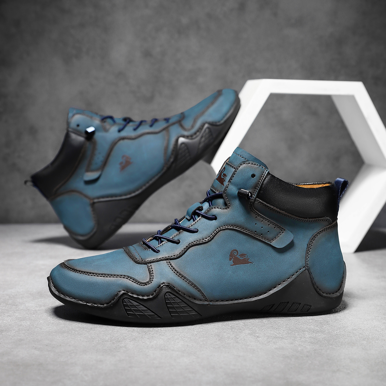 ⏰ 50% off - 2025 Newest Men's Orthopedic Leather Hiking Shoes