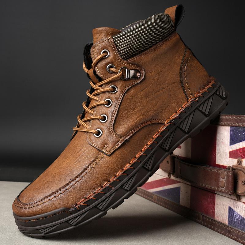 ⏰ 50% off - Newest Men's Orthopedic Leather Hiking Shoes