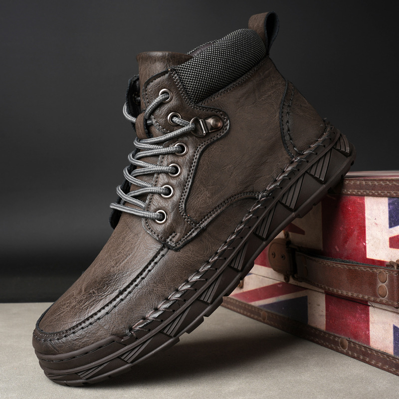 ⏰ 50% off - Newest Men's Orthopedic Leather Hiking Shoes