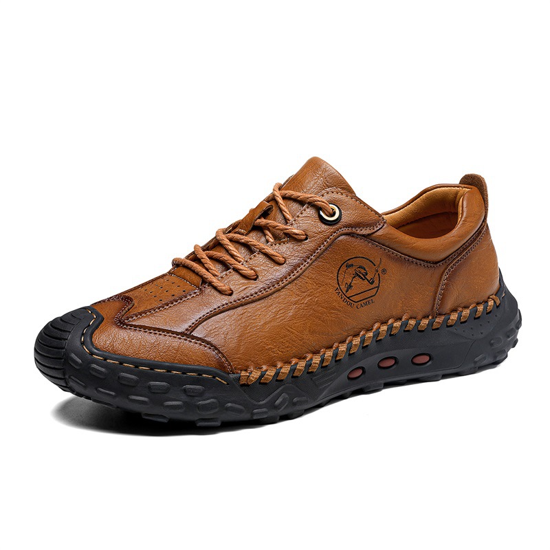 ⏰ 50% off - 2025 Newest Men's Orthopedic Leather Hiking Shoes