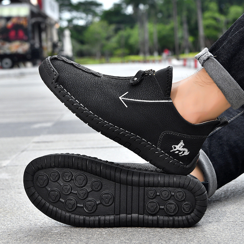 ⏰Limited Time Sale 60% OFF-Men's new handmade genuine leather orthopedic shoes with arch support