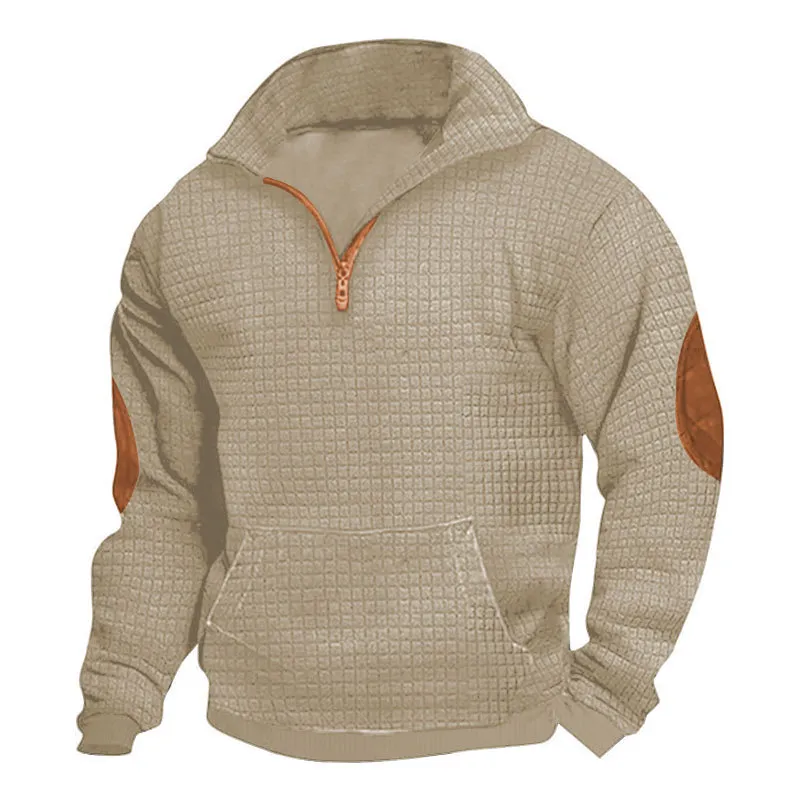 Today 60%off Men's Long Sleeve Cashmere Sports Sweater