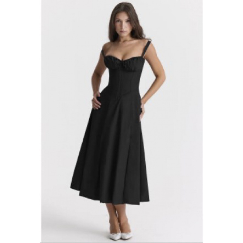 🔥Promotion - 50% OFF🔥 Women's Elegant Sleeveless Midi Dress, Flowy A-Line, Multiple Colors & Floral Prints for Casual & Party