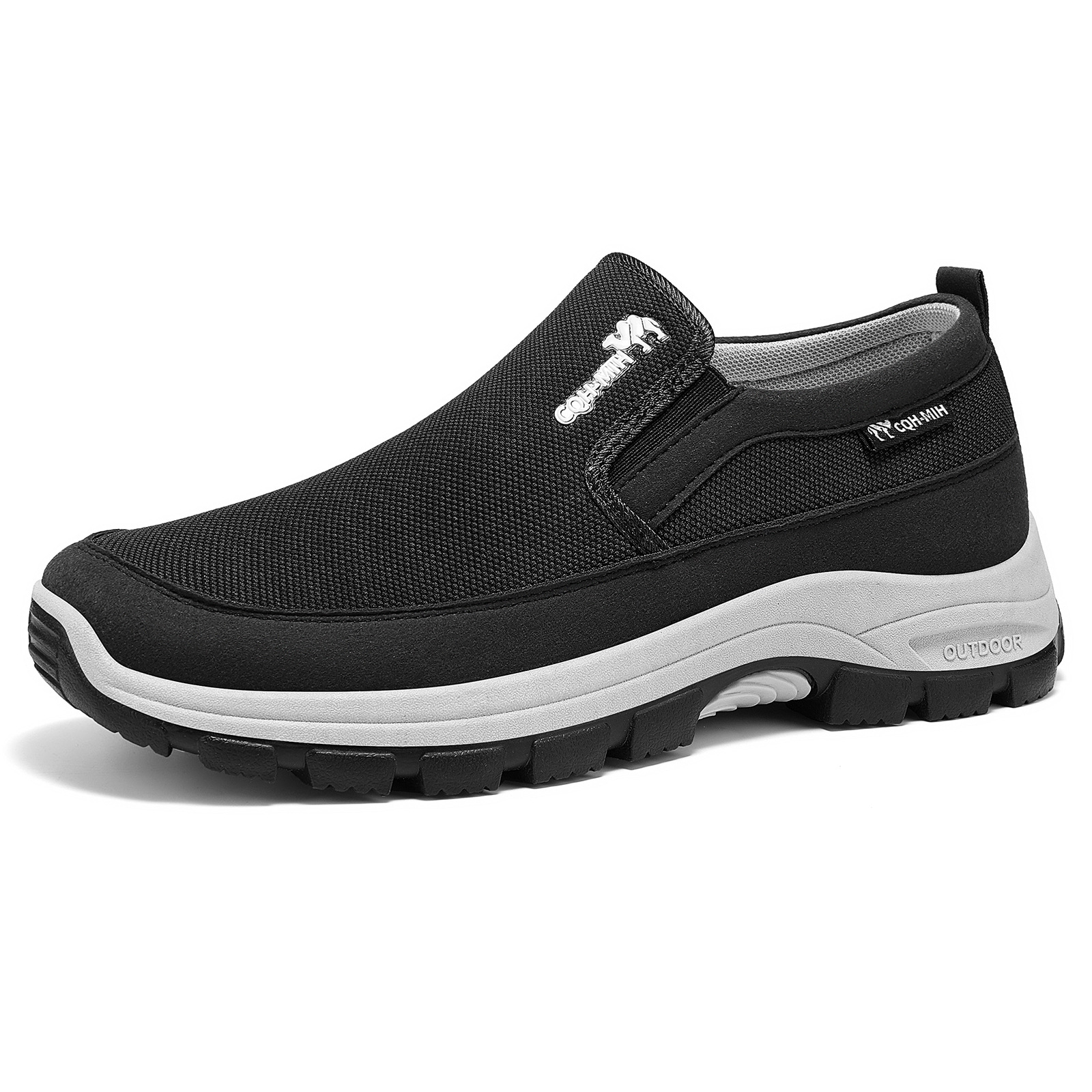 🔥70% OFF - FitSole Men's Soft-Soled Walking Shoes, Slip-On Design, Breathable & Arch Support