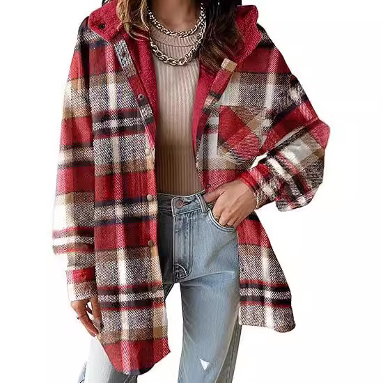 Ceylan Teddy Bear Cozy Flannel Jacket