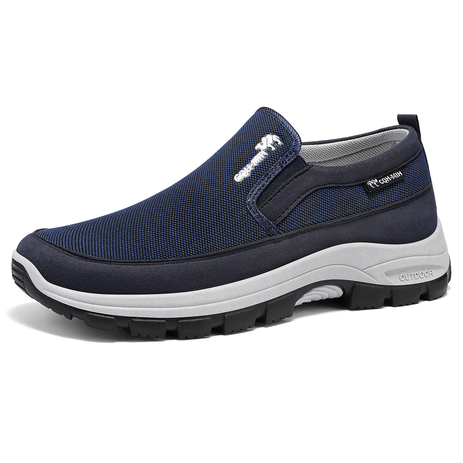 🔥70% OFF - FitSole Men's Soft-Soled Walking Shoes, Slip-On Design, Breathable & Arch Support