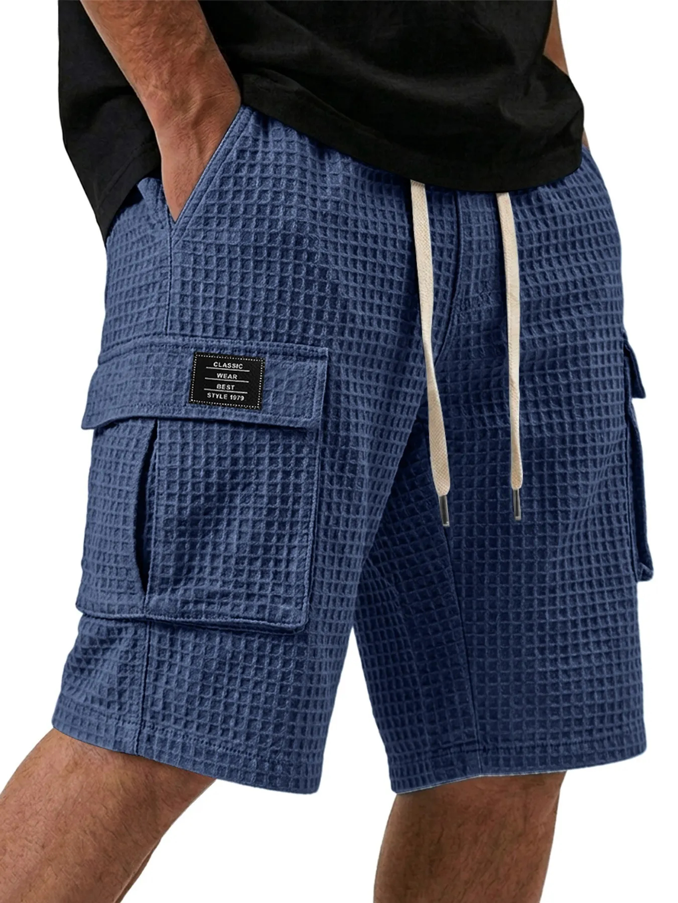 Men Can't Get Enough Of These Ultra-Breathable Waffle-Knit Cargo Shorts