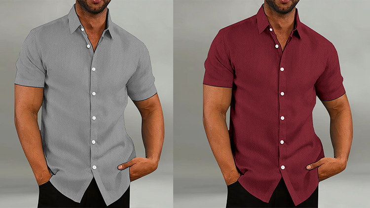 (Buy one get one free for new products) 2025 Men's casual breathable shirt