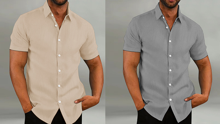 (Buy one get one free for new products) 2025 Men's casual breathable shirt