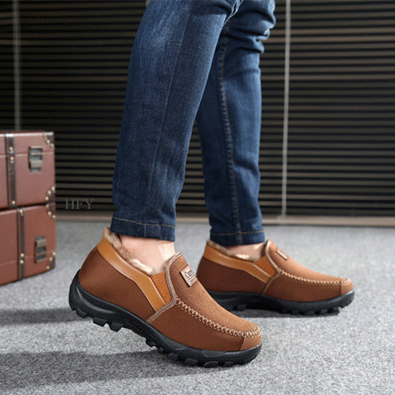 🔥Last Day Promotion 60% OFF 🎁 Men's Good arch support Outdoor Warm Lightweight Walking Sneakers