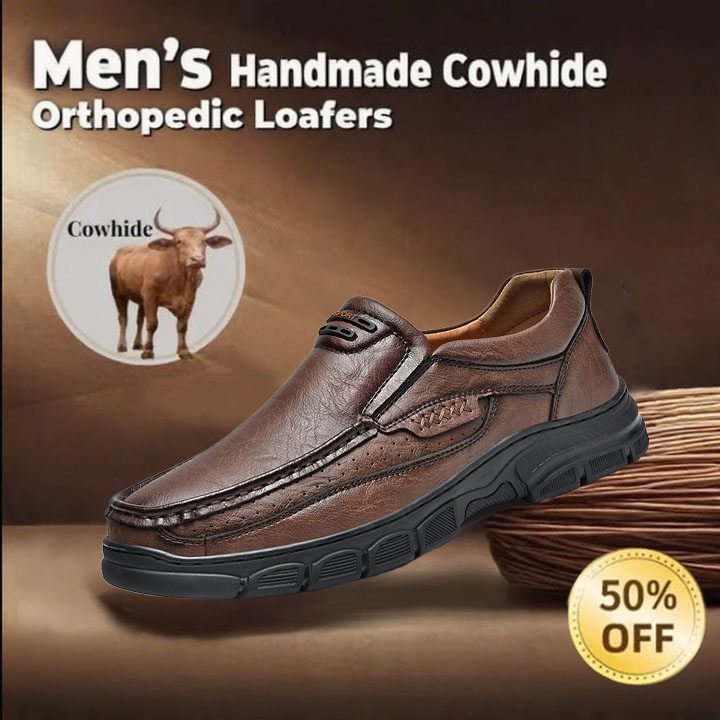 🔥60% OFF 🔥Casual leather arch support non-slip wear-resistant loafers