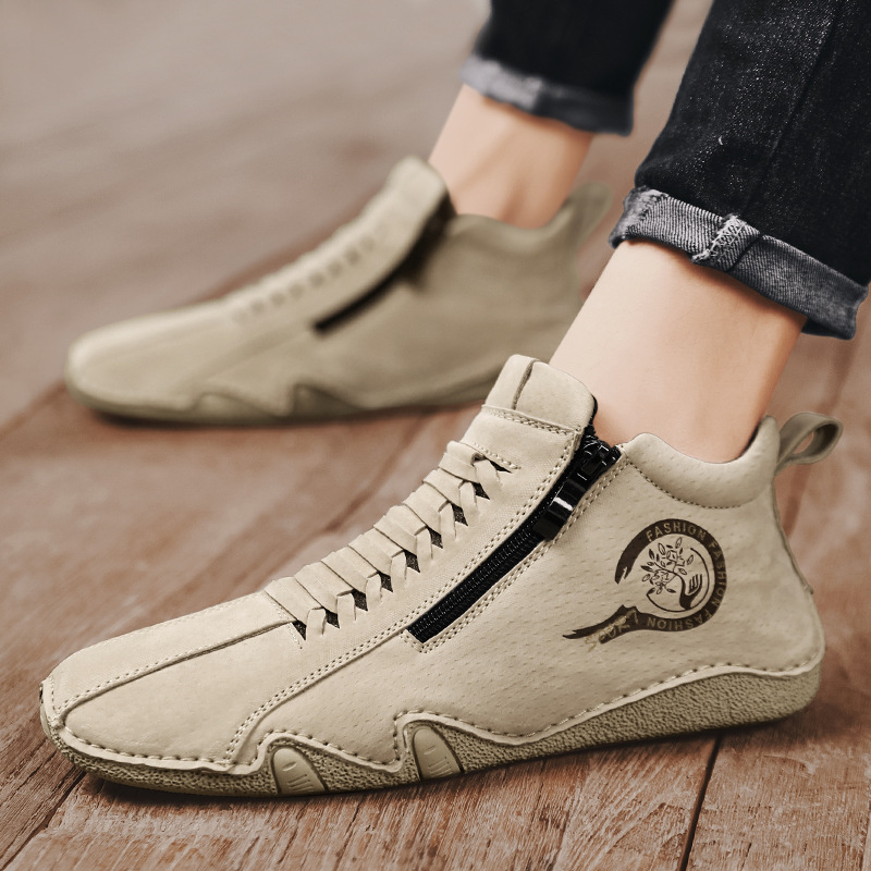 🔥Last Day 50% OFF OrthoStride Men's Genuine Leather Arch Support Orthotic Shoes
