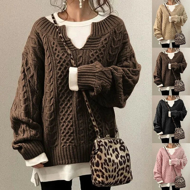 Today 60%off Cable Knit Sweater