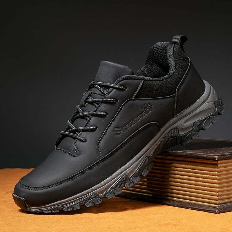 （40% off）MEN'S COMFORTABLE GENUINE LEATHER SNEAKERS WITH ARCH SUPPORT AND SHOCK ABSORPTION