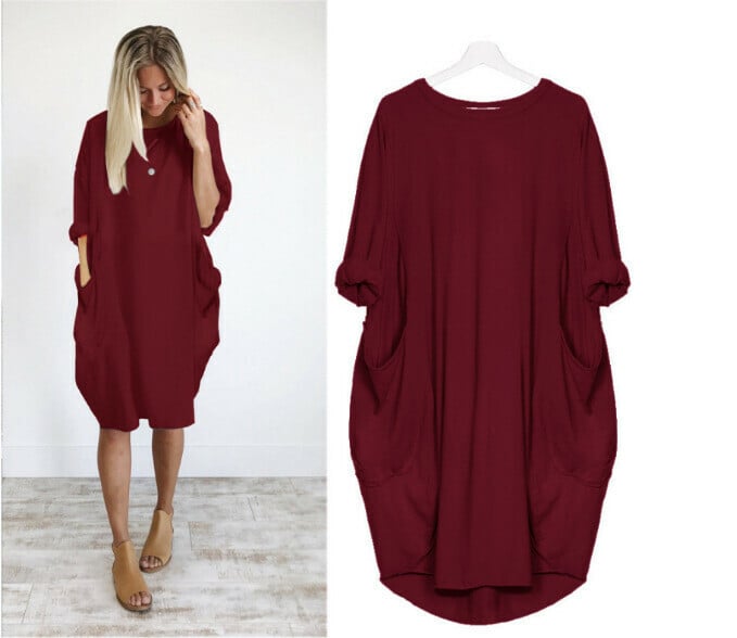 (50% off) 2025 casual loose dress