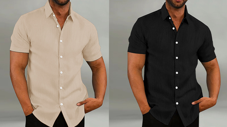 (Buy one get one free for new products) 2025 Men's casual breathable shirt