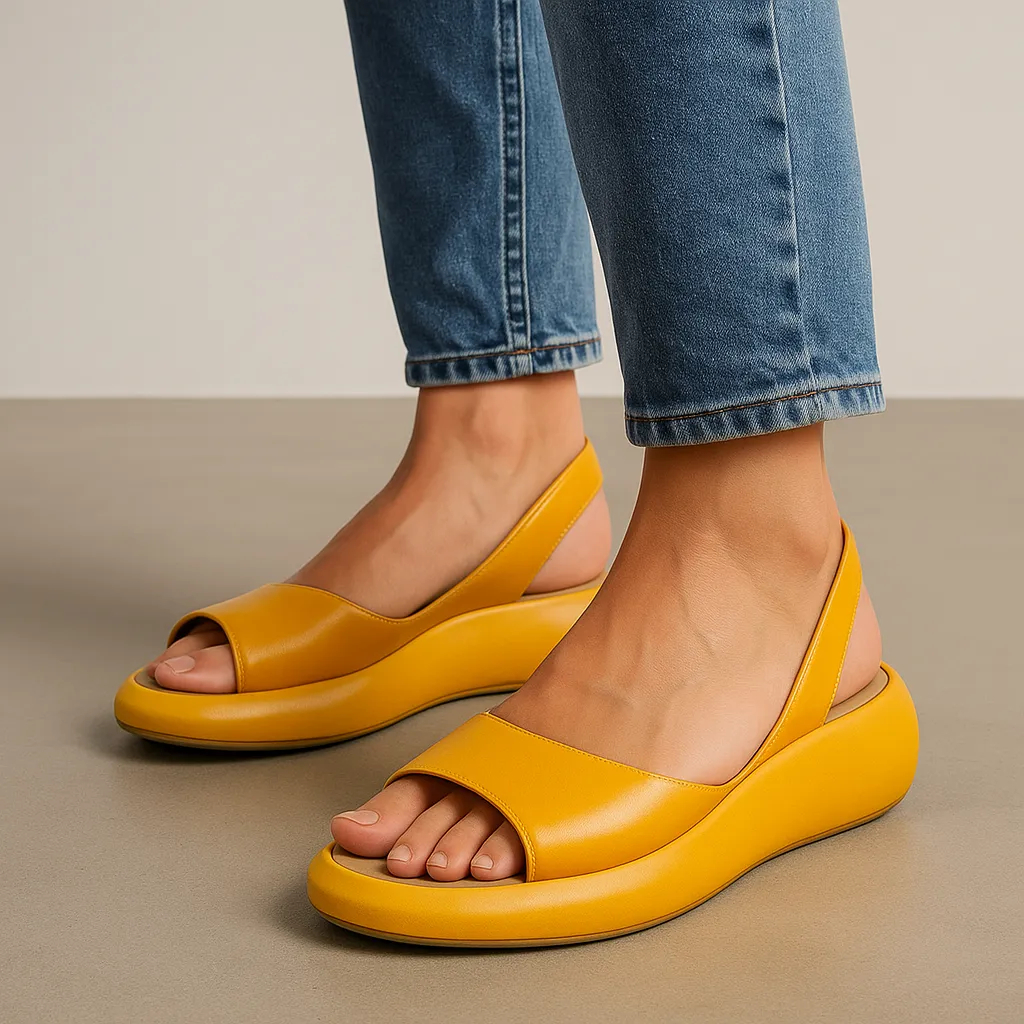 Cloud Soft Sole Shock Absorbing Orthopedic Open Toe Walking Sandals