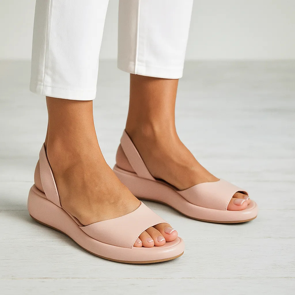 Cloud Soft Sole Shock Absorbing Orthopedic Open Toe Walking Sandals