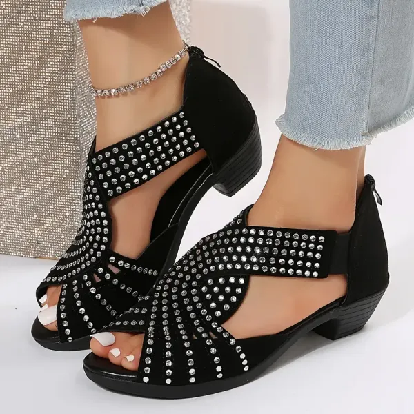 🔥Last Day Promotion 70% OFF🔥beatyart™ Orthopedic Low Heel Cut-Out Sandals