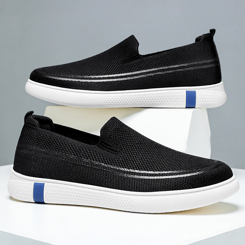 🔥Last day promotion 50% off🔥-Flying woven breathable men's casual shoes