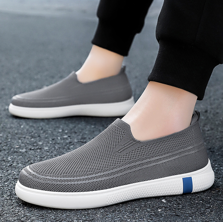 🔥Last day promotion 50% off🔥-Flying woven breathable men's casual shoes