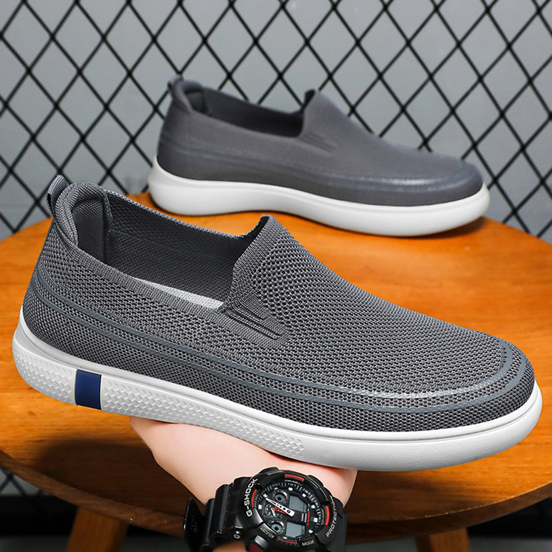 🔥Last day promotion 50% off🔥-Flying woven breathable men's casual shoes