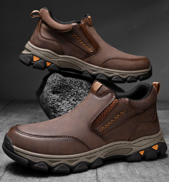 ⏰Last day 60% OFF -New Hot selling men's casual thick-soled non-slip orthopedic leather boots