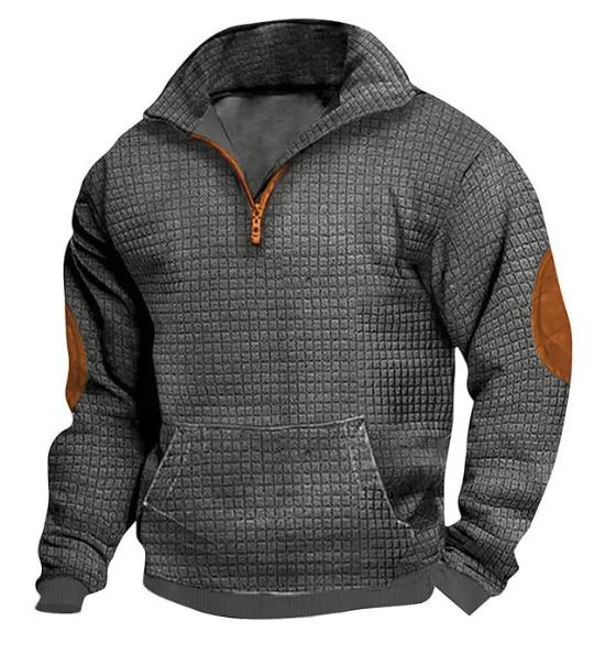 Today 60%off Men's Long Sleeve Cashmere Sports Sweater